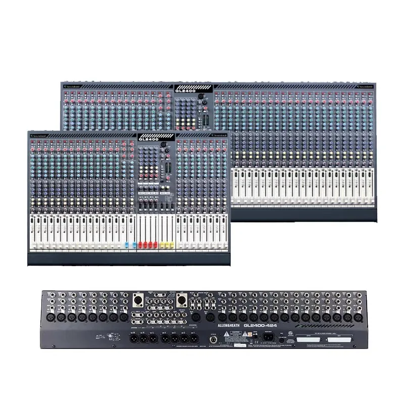 

"GL2400 Mixer – 16/24/32/40-Channel Professional Audio Console (4 Subgroups)"
