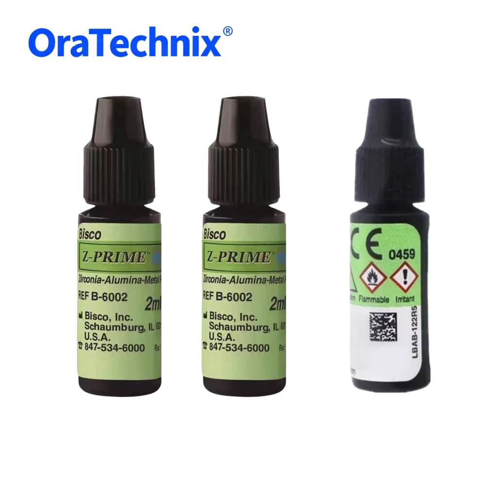 Dental Primer BISCO Porcelain Treatment agent Z-PRIMEPLUS Zirconia Aluminia Metal Composite Resin Porcelain Surface
