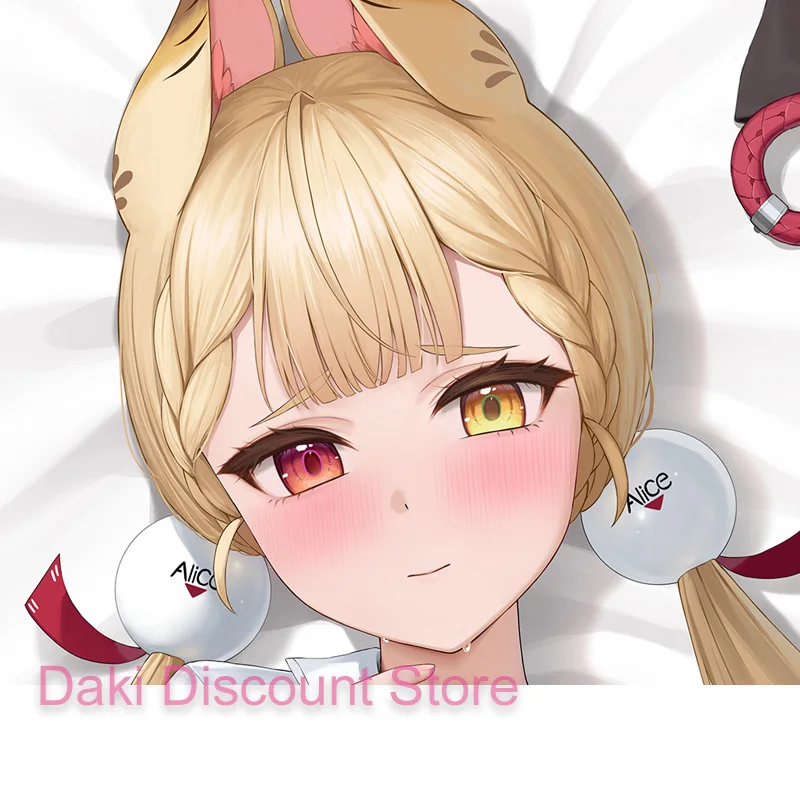 Dakimakura Anime Alice Thymfield ZZZ Double-sided Print 2WAY Life-size Pillowcase Gift Body Pillow Cover