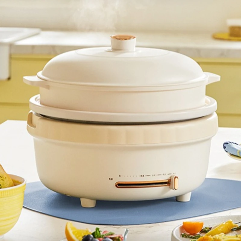 Split electric hot pot Mandarin duck hot pot, household pot large-capacity electric hot pot