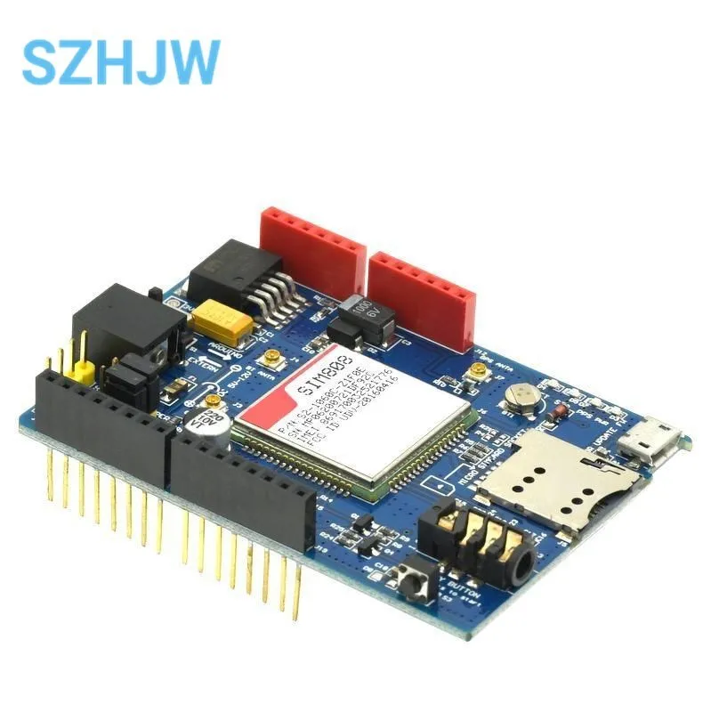 SIM808 GPRS/GSM GPS Shield 2 In 1 Shield GSM GPRS GPS Development Board SIM808 Module For Arduino