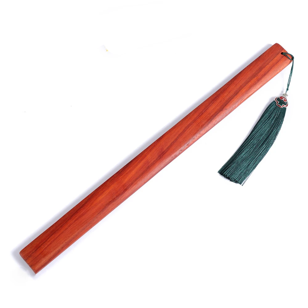 40CM Redwood Paddle Horse Whip,Handmade Deluxe Riding Crop whips,Riding Equestrian Bat with tassels