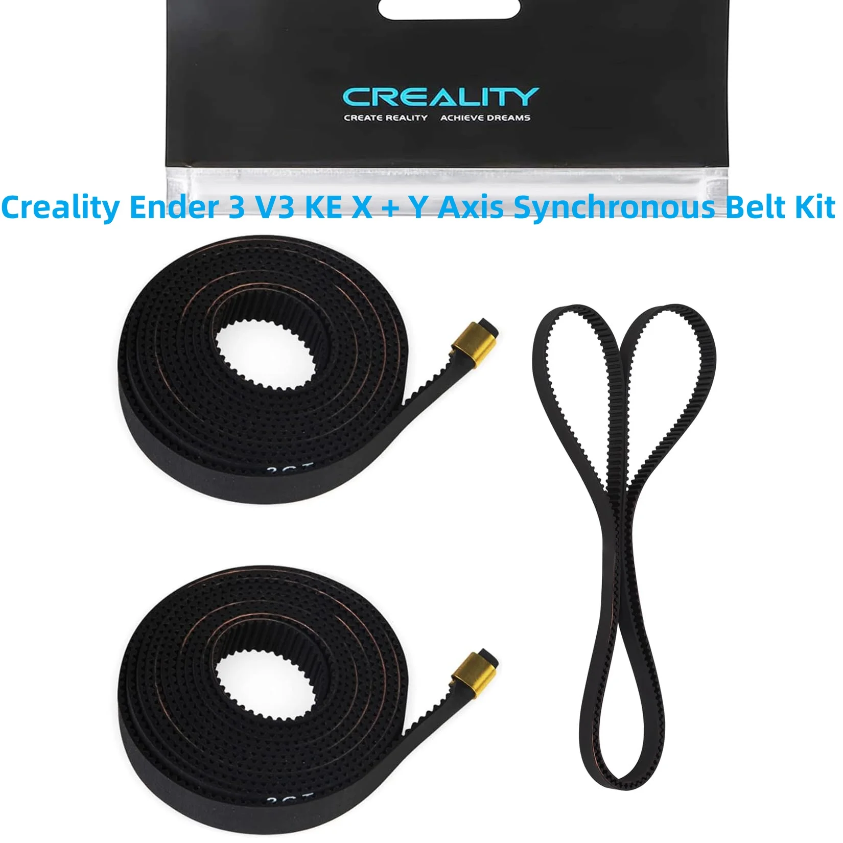 Creality Ender 3 V3 SE X+Y-Achsen-Synchronriemensatz und Ring-Synchronriemen, 3D-Druckerzubehör für Ender 3 V3 KE/SE/V2 – Detail 8