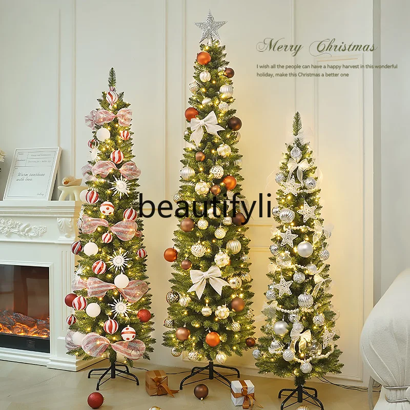 

Christmas Decorations Pencil Tree Set Simulation Dense New Christmas Tree Living Room Home Ornament Floor-standing