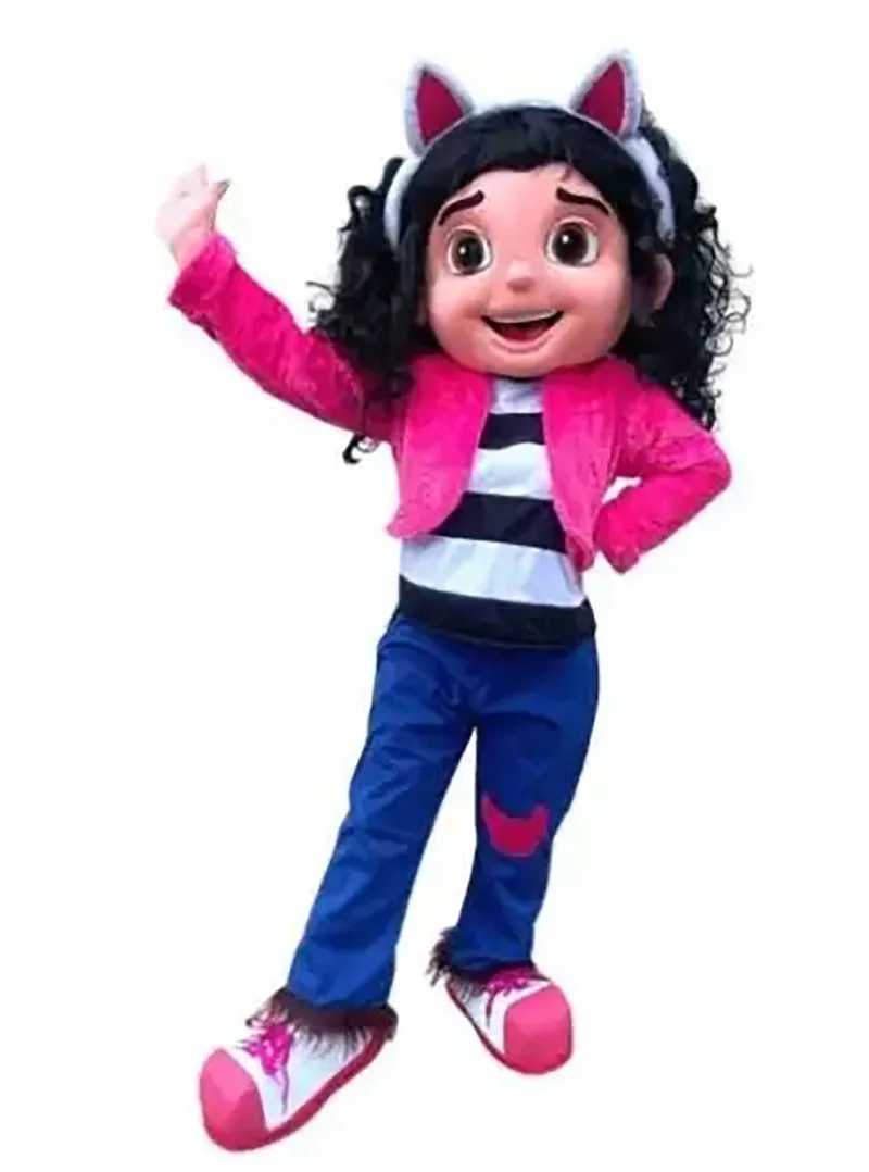 New Adult Character Halloween custom made girl Mascot Costume Halloween Christmas Dress Full Body Props Outfit Mascot Costume