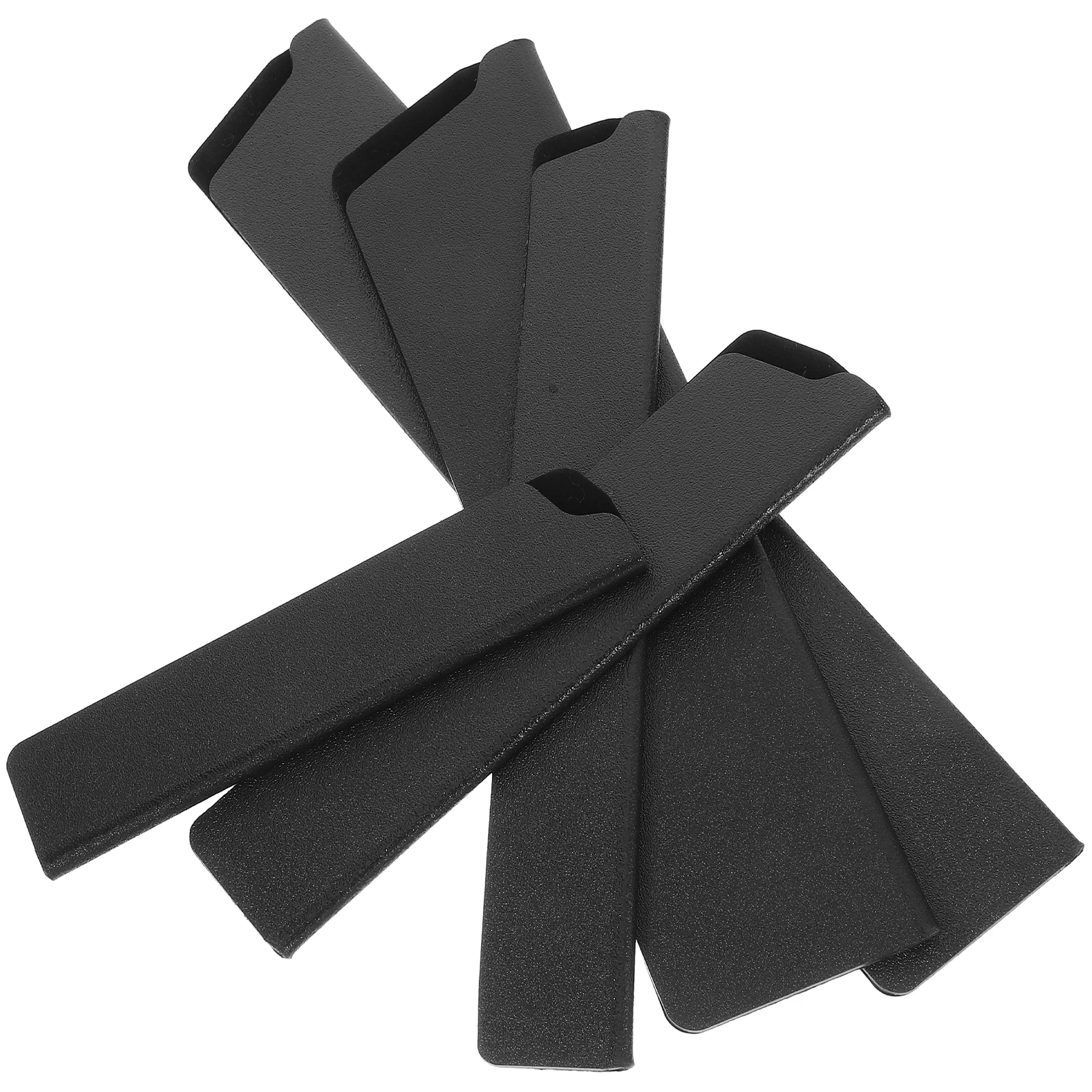 

5pcs Knife Protector Flocking Covers Bread Knife Sleeves Guard Blade Sheaths Safety Kitchen Storage Portable ABS