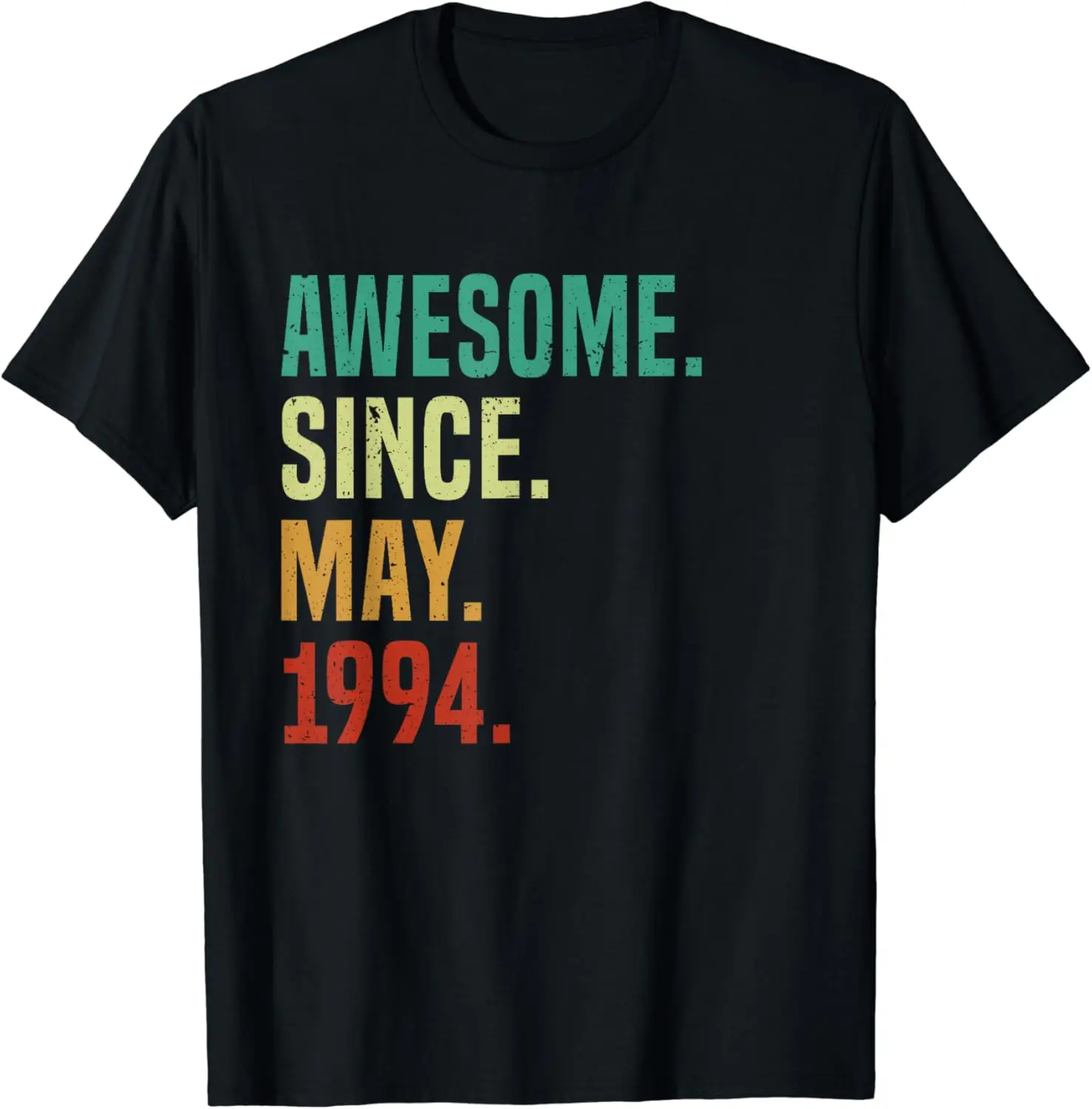 

30 Years Old Awesome Since May 1994 30th Birthday T-Shirt