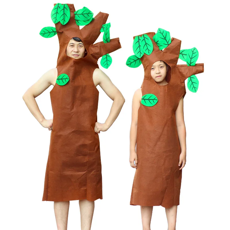 

loween Performance Costume Tree Puppet Clothes Fruit Cartoon Puppet Play Stage Props Ethnic Women's Clothing Stage Costume