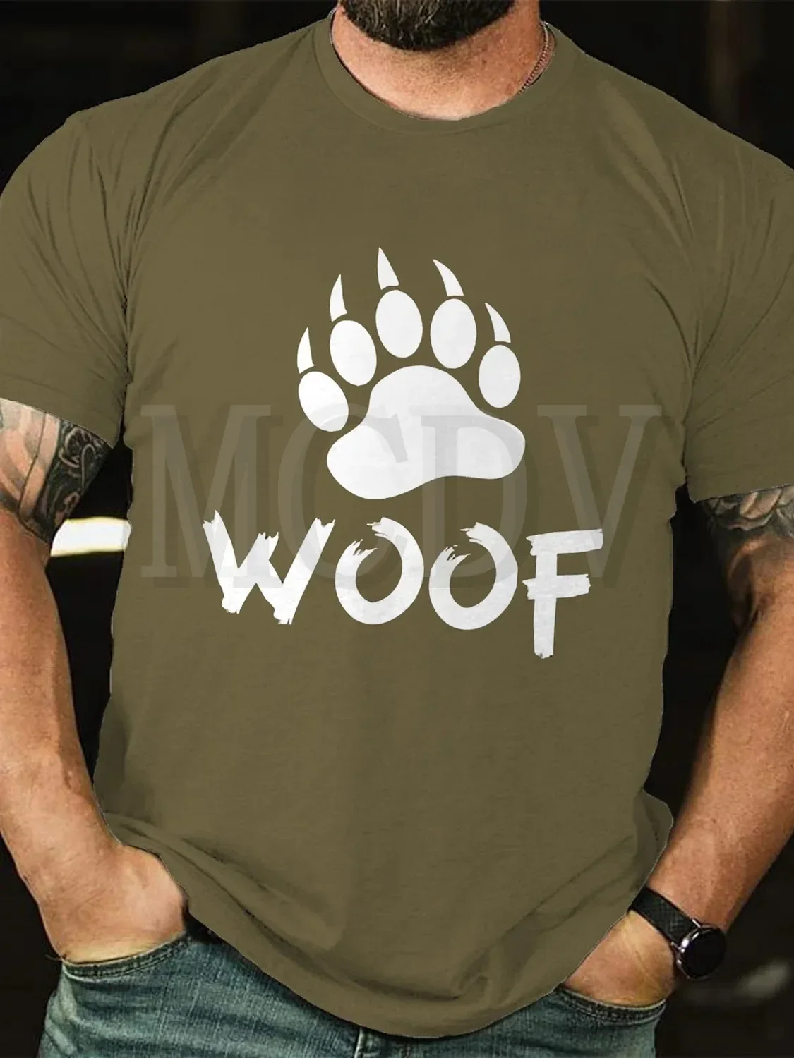 

2023 Summer Men's Woof Art T-Shirt The Colorful The Best He Him Hole LGBT3D Printed T Shirt