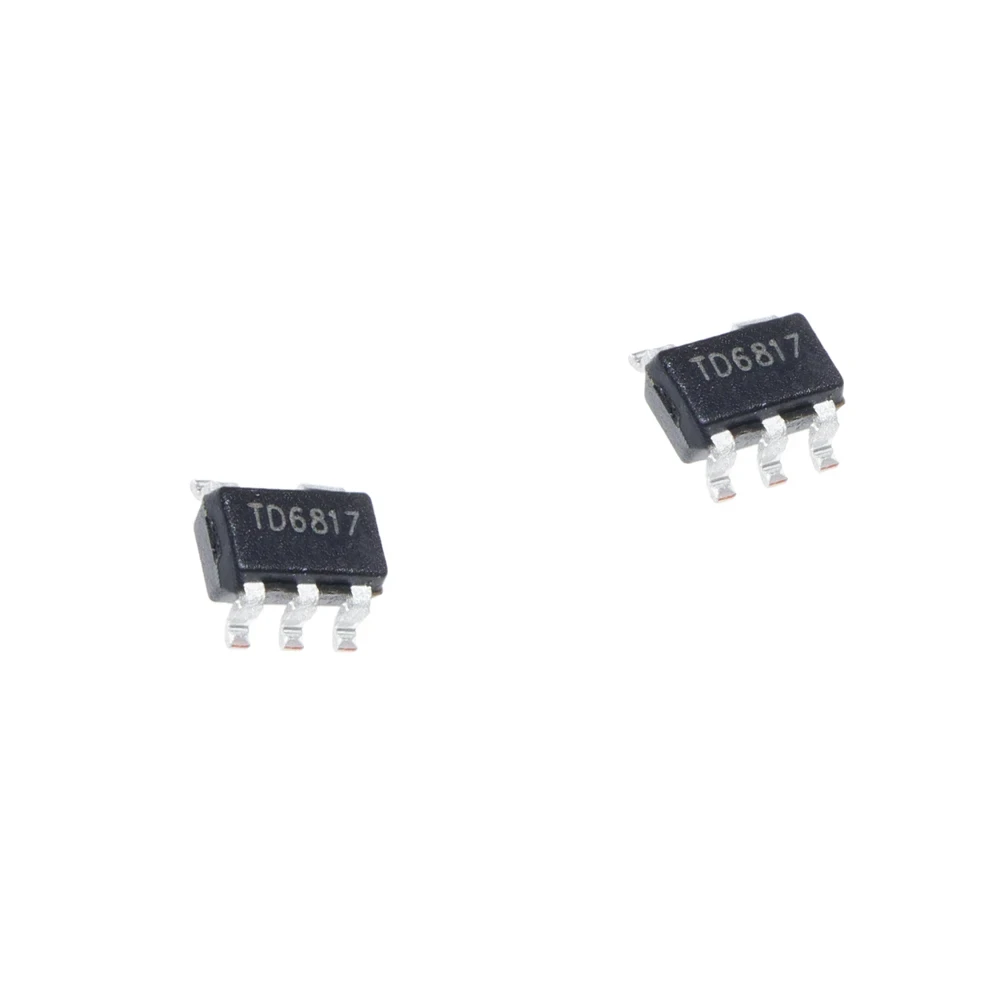 10PCS/LOT TD6810 TD6811 TD6817 TD8210 SOT23 SOT23-5 SMD  IC Synchronous Step-Down Regulator Dropout