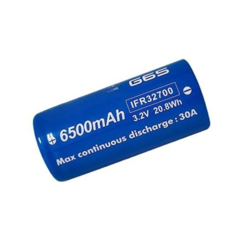 3pcs สําหรับของเล่นเครื่องมือเครื่องใช้ภายในบ้านยานพาหนะไฟฟ้า Vapcell 32700 G65 6500mAh แบตเตอรี่ IFR32700 แบตเตอรี่