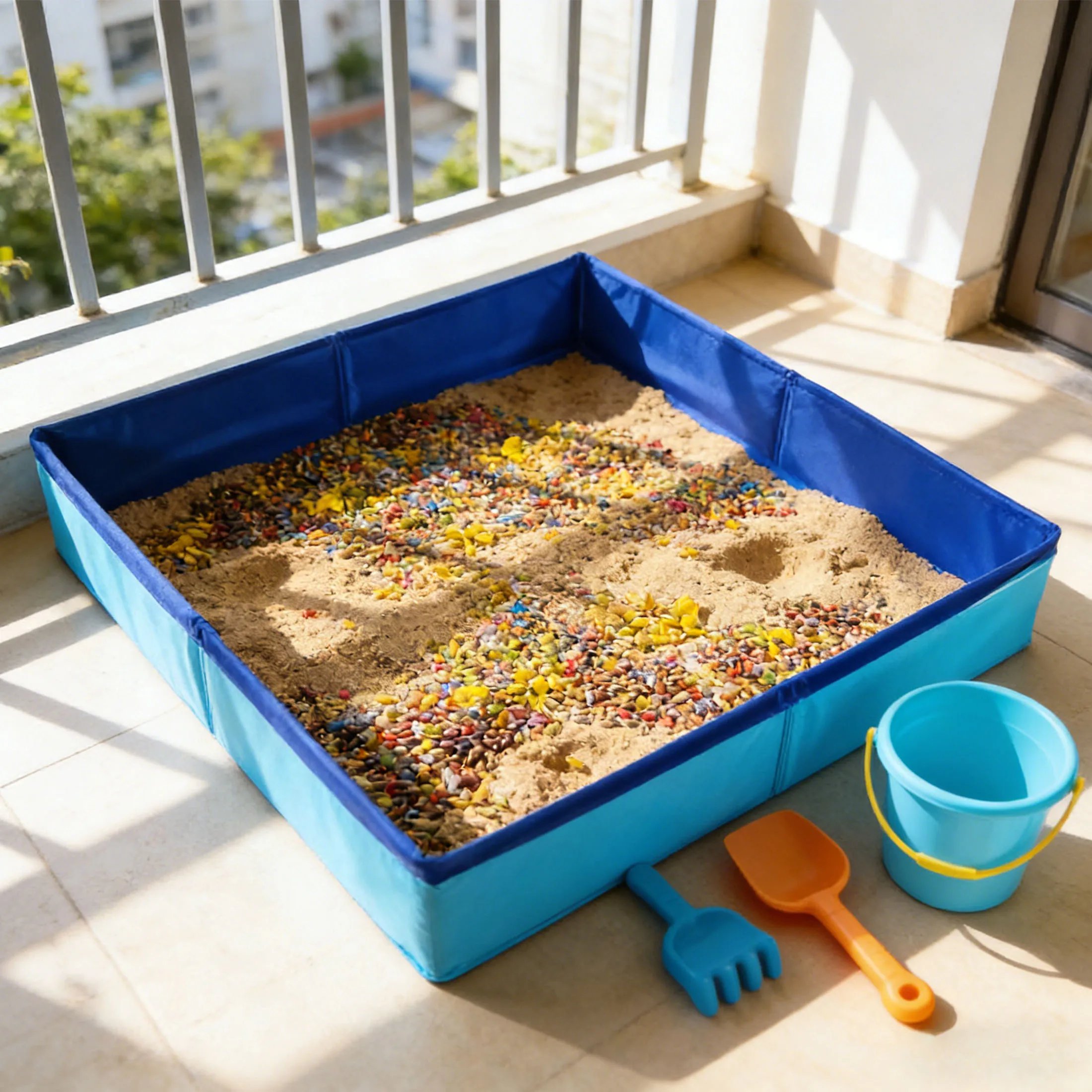 Children Sand Table Toys Sandbox Toys for Kids Boys Girl Gift Summer Outdoors Backyard Garden Beach Sand Toys Sand Water Table
