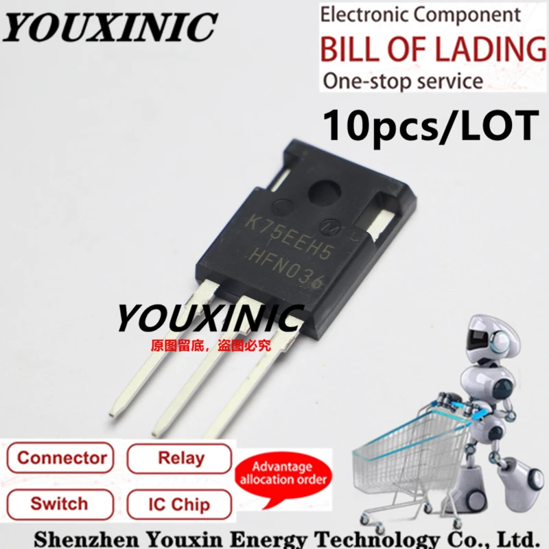 YOUXINIC  2018+  100% new imported original IGW75N60T G75T60   IKW75N65EH5 K75EEH5   IPW60R070C6  6R070C6  TO-247 IGBT tube