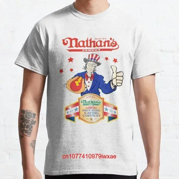 Joey Chestnut Nathans Hot Dog Eating Fourth Of July 2021 Classic T Shirt long or short sleeves