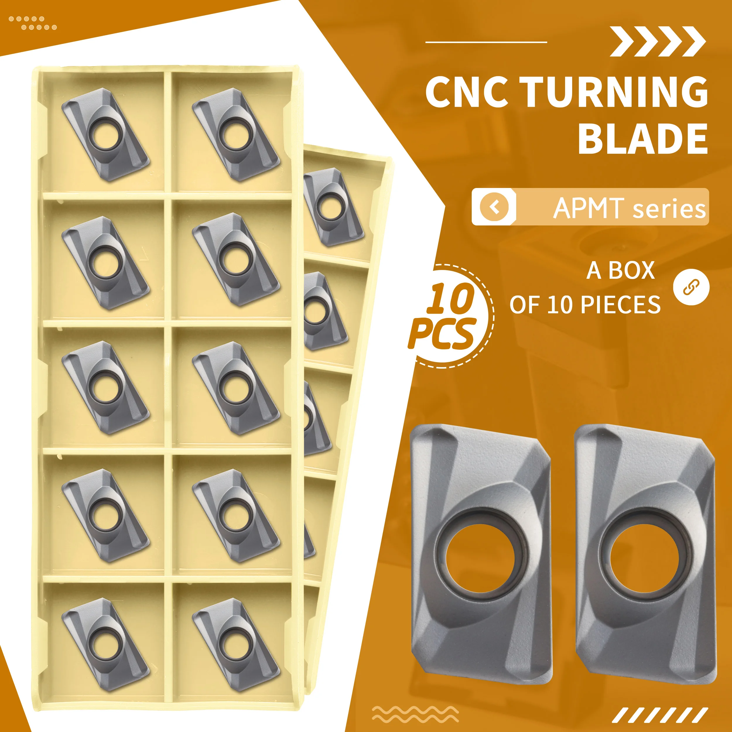 Ferramentas de rotação de moagem de ombro quadrado cnc nk9018 com ponta de carboneto cortado usinada de alta qualidade e durável