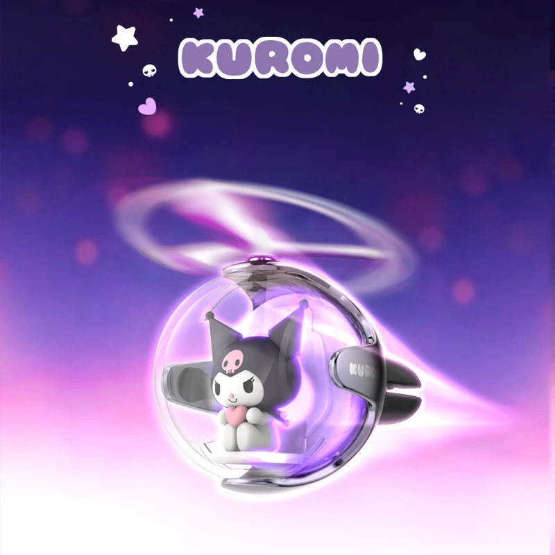 معطر هواء للسيارة من سانريو كورومي - موزع روائح سانريو الرسمي لفتحات السيارة، هدية إكسسوارات ديكور إبداعية لطيفة