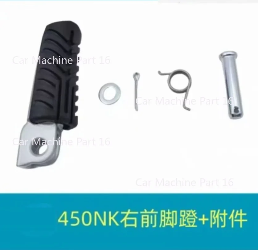 Motorcycle Parts Front Rear Pedal Foot Rest Pegs Footrest Footpeg For CFMOTO 450NK  CF400-7