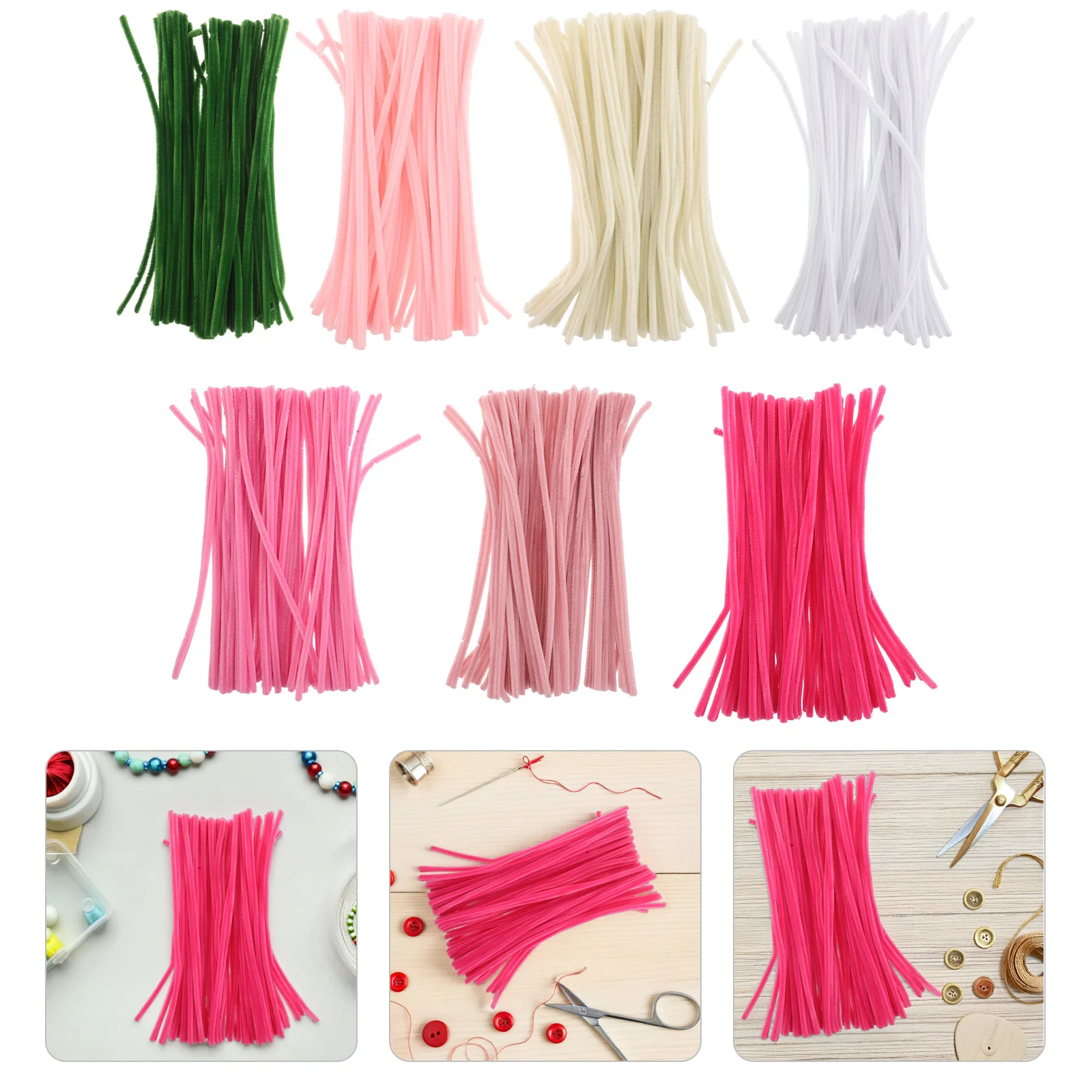 

700Pcs Colorful Chenille Stems Twisting Sticks for Kids Classroom Crafts DIY Art Projects Learning Supplies Pipe Cleaners Craft
