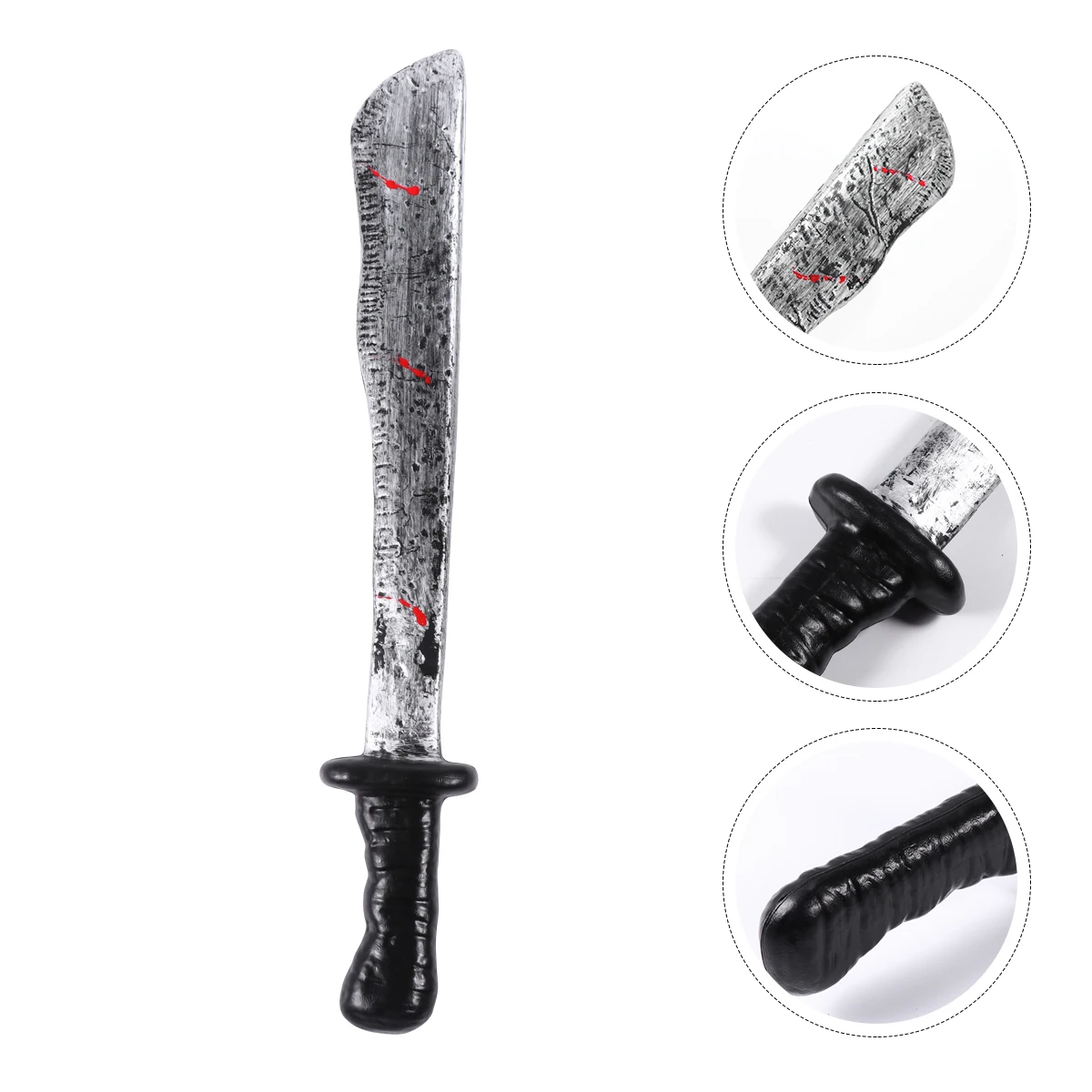 Plastic Mes Rekwisieten Horror Eng Piraat Speelgoed Slager Levensechte Halloween Bloedige Maskerade Kostuum Decor Realistisch Plastic