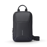 Mark Ryden RFID Anti-Theft Chest Bag Sling Pack Waterproof with Card Slot on Strap Men's Waist Shoulder Crossbody Bag for Travel