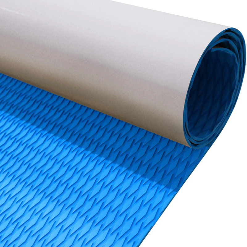 240*60cm EVA Foam Ship Deck Mat Ocean Yacht Floor Anti Slip Imitatie Marine Tapijt Boot Surfplank Diamond Traction Pad Grijs