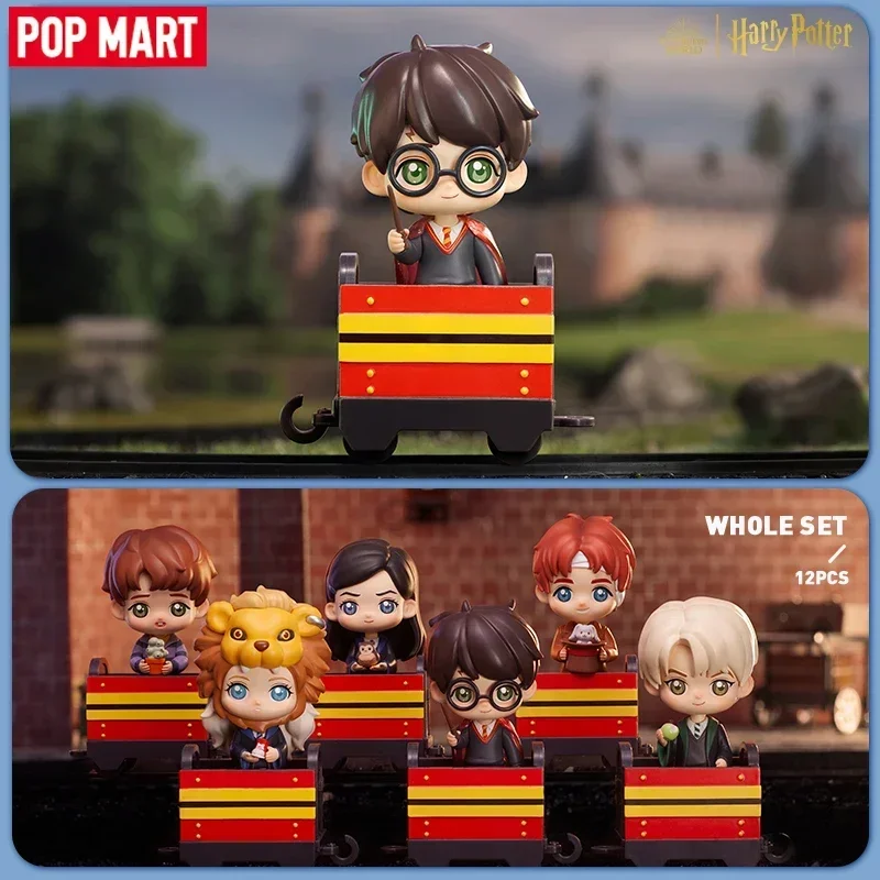 

POP MART Harry Potter Heading to Hogwarts Series Подлинная загадочная коробка Слепая коробка Сумка для догадок Игрушки Кукла Симпатичные настольные украшения