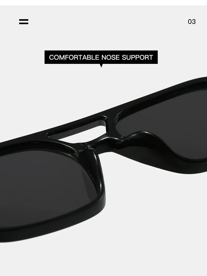 Vintage quadratische Sonnenbrille für Damen und Herren, rechteckige Sonnenbrille, ovale Sonnenbrille für Damen und Herren – Detail 33