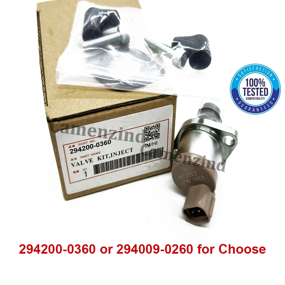 

294200-0360 294009-0260 Fuel Metering Pressure Suction Control SCV Valve For Nissan Mitsubishi Toyota 2942000360 2940090260
