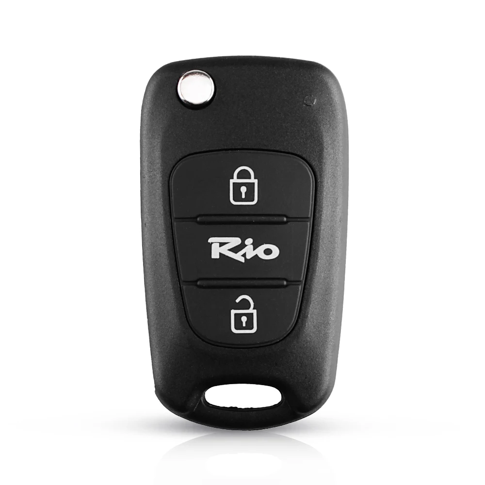 Dandkey per Hyundai I20 I30 IX35 I35 Solaris RIO per Kia K5 Verna Picanto Sportage Flip Car Remote Key Case Fob Shell