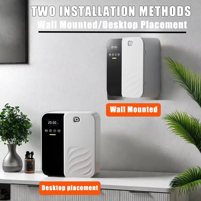 Aroma Diffuser 1000m³ Electric Scent Machine Smell Perfume Essential Oils Air Freshener 500ML Capacity Waterless Diffuser image 3