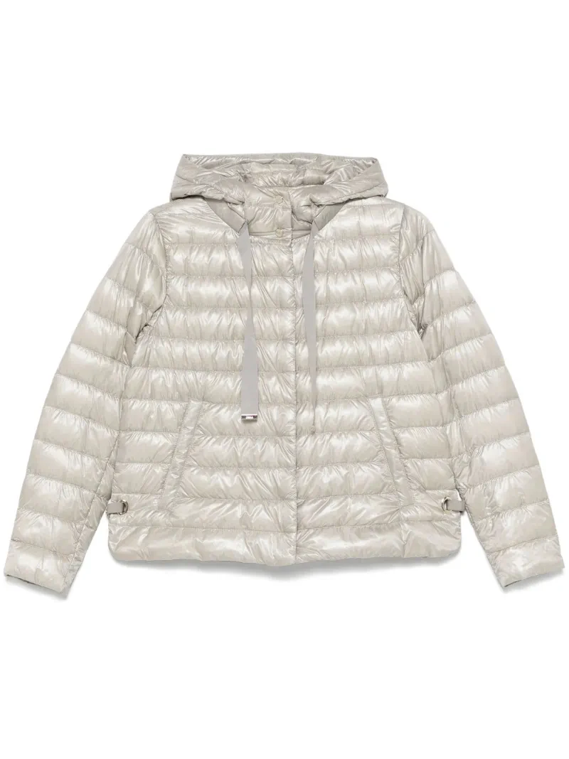 2025H nuovo stile colore puro con coulisse temperamento con cappuccio pendolarismo piumino leggero e sottile