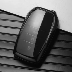 Soft Tpu Car Remote Key Case Cover for Toyota RAV4 Crown Hilux Fortuner Camry Land Cruiser Prado Protect Shell Fob Accessories