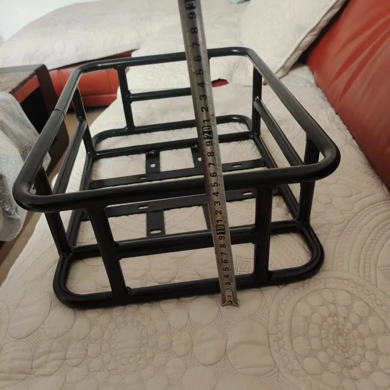 

Heavy Duty Thickened Extra Large Bicycle Rear Basket Cargo Rack Basket for Carrying Luggage & Pets