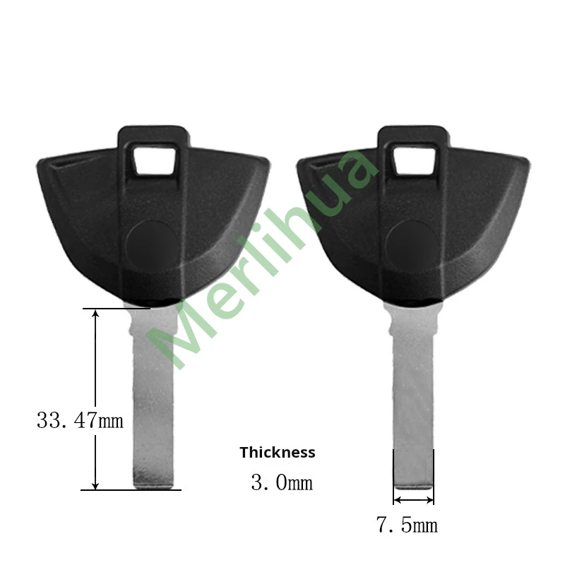 BMW motorcycle key, suitable for: BMW motorcycle F800GT R1200R R1200GS new chip key water bird oil bird key embryo