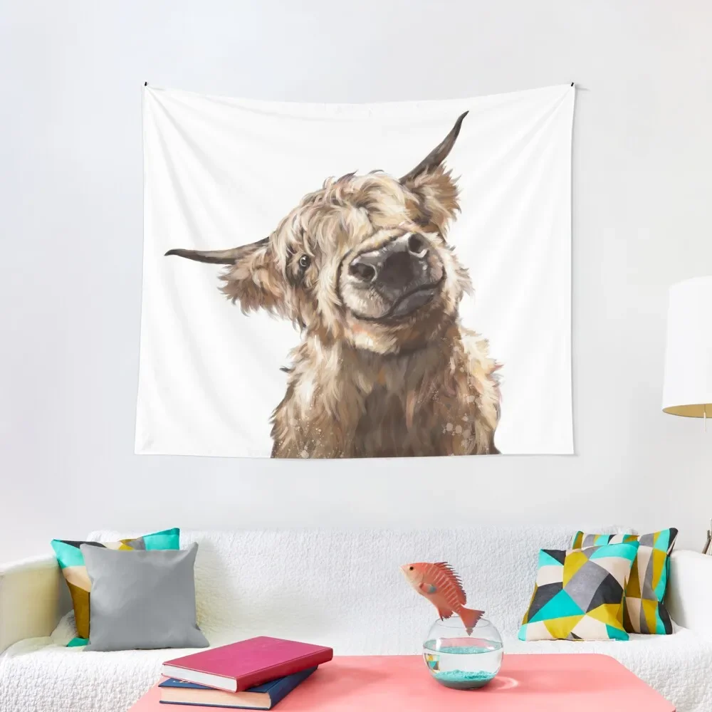 

Highland Cow Tapestry Aesthetic Room Decorations Room Decor For Girls Wallpapers Home Decor Decorative Wall Tapestry