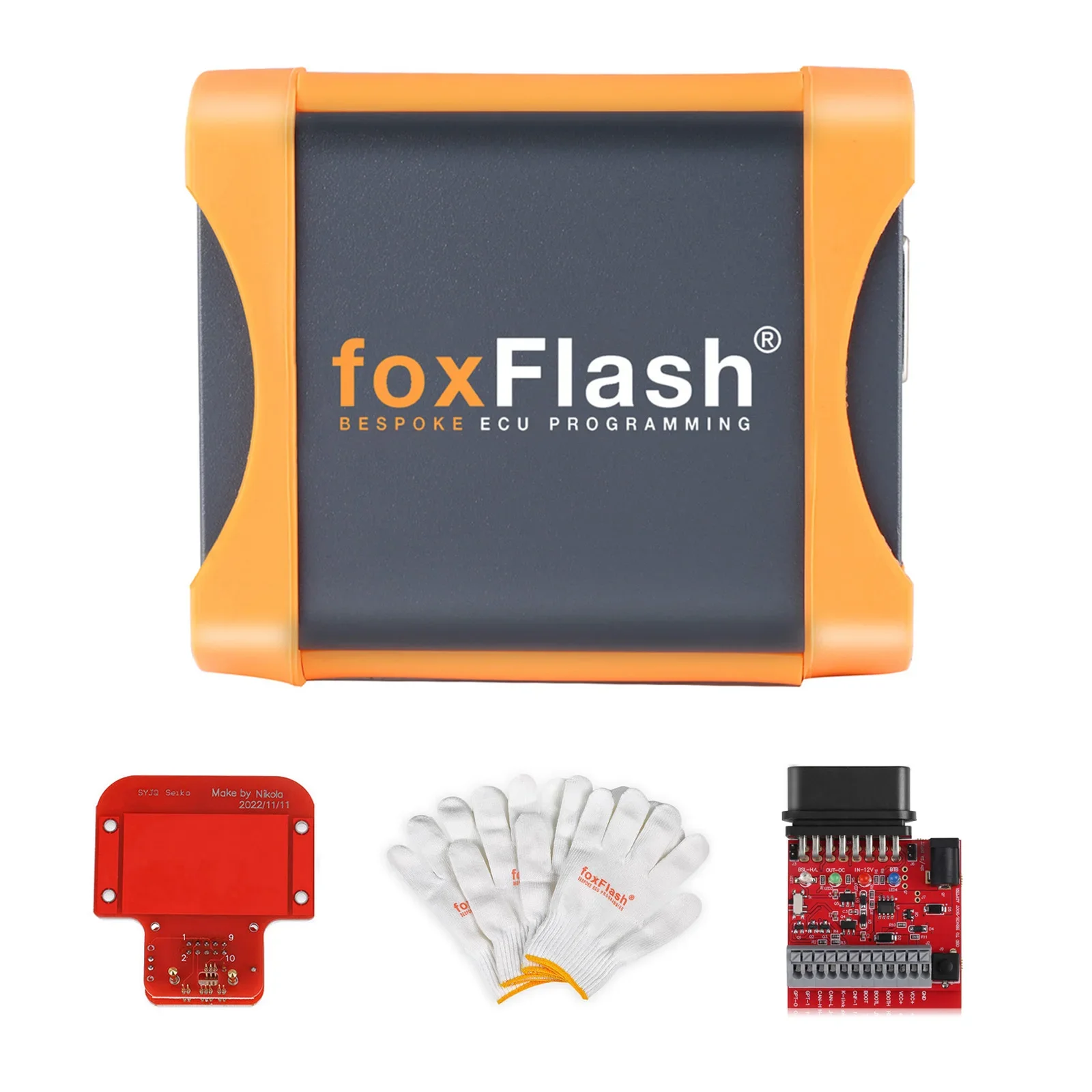 

FoxFlash Master Version Super Strong ECU TCU Clone Chip Tuning Tool with OTB 1.0 Expansion Adapter