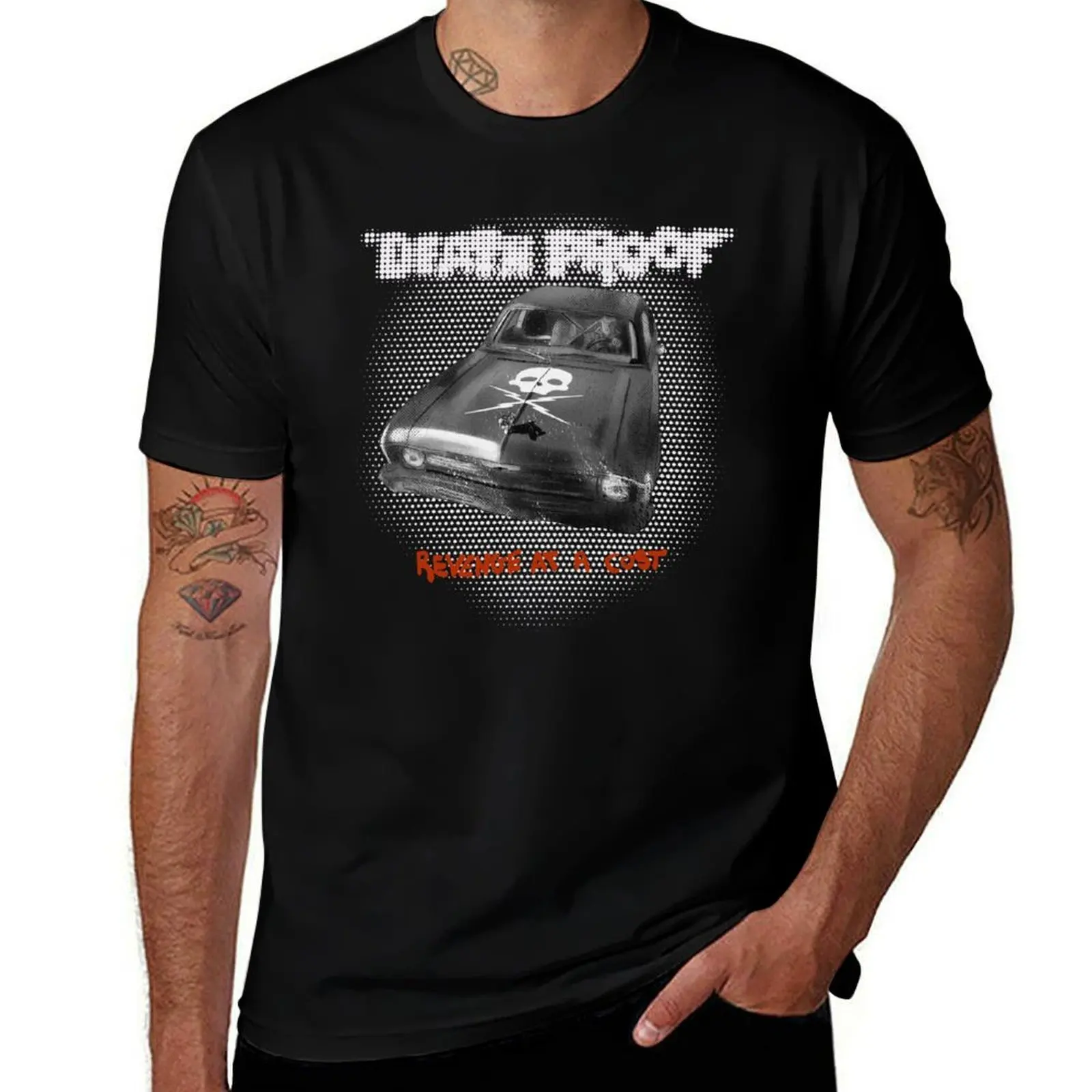 

Death proof in white T-Shirt cotton t shirt pack anime t shirts for man T-Shirt