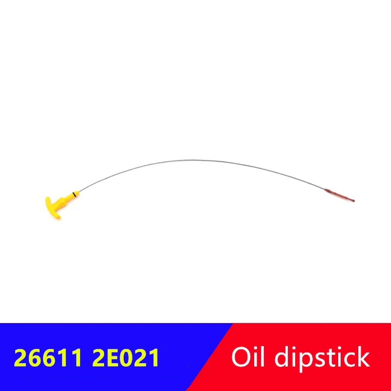 266112E021 Dipstick Oli Mesin untuk Hyundai Elantra Tucson Sonata 1.8L 2.0L untuk Kia Forte Seltos Soul 2.0L 26611-2E021