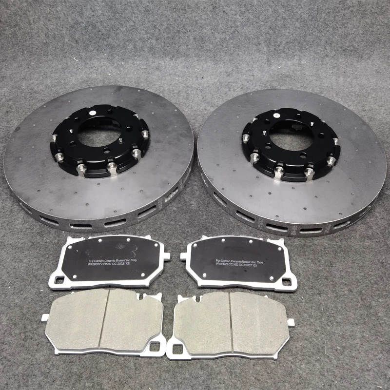 High Quality Auto Carbon Ceramic Brakes Disc Rotors Kits 420mmx40mm for porsche paramera