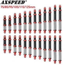 AXSPEED Metal Shock Absorber Oil Damper 75/85/95/105/115/125mm for 1:10 RC Crawler Car Axial SCX10 CC01 Wraith TRX4 TRX6 D90