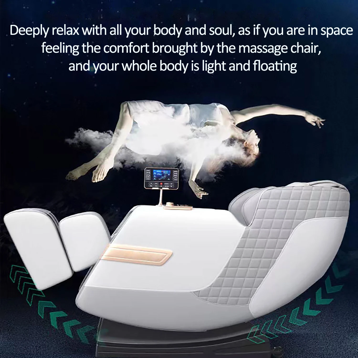 3-year warranty Massager Chair Full Body 4D Zero Gravity Recliner with Bluetooth Music Kneading Foot Roller Massage Sofa chair