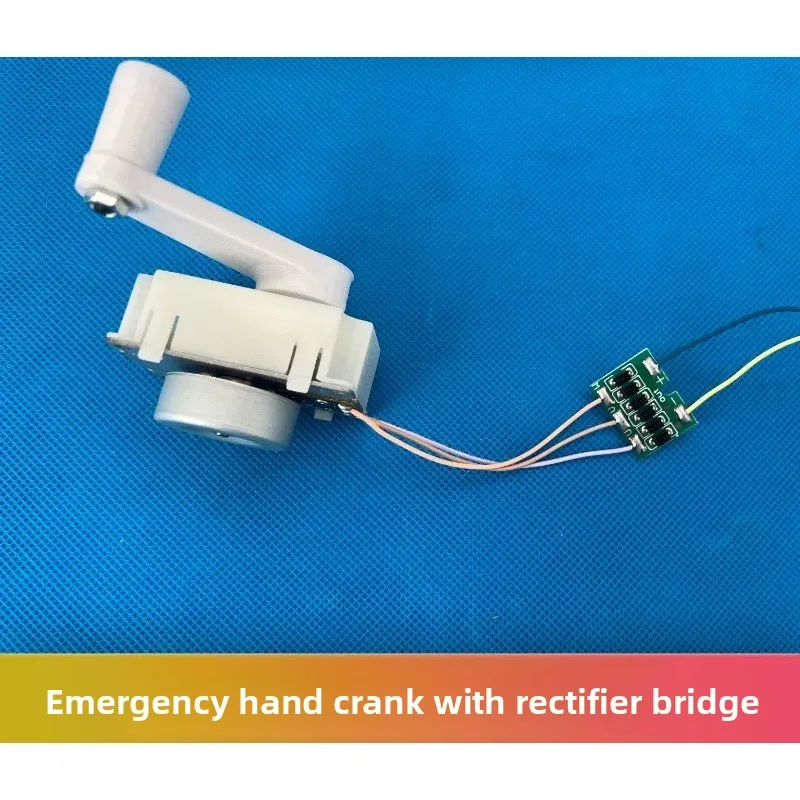 Miniature Hand Generator, Outdoor Emergency, Mobile Phone Charging, Three-phase Permanent Magnet Brushless, Outer Rotor, High