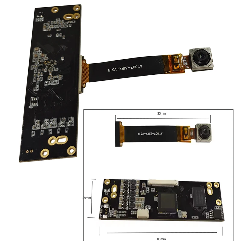 48MP IMX586 sensor USB Camera Module Board PDAF AF Autofocus 30fps Lightburn Webcam UVC/OTG USB2.0 Free Drive FPC Split Cable