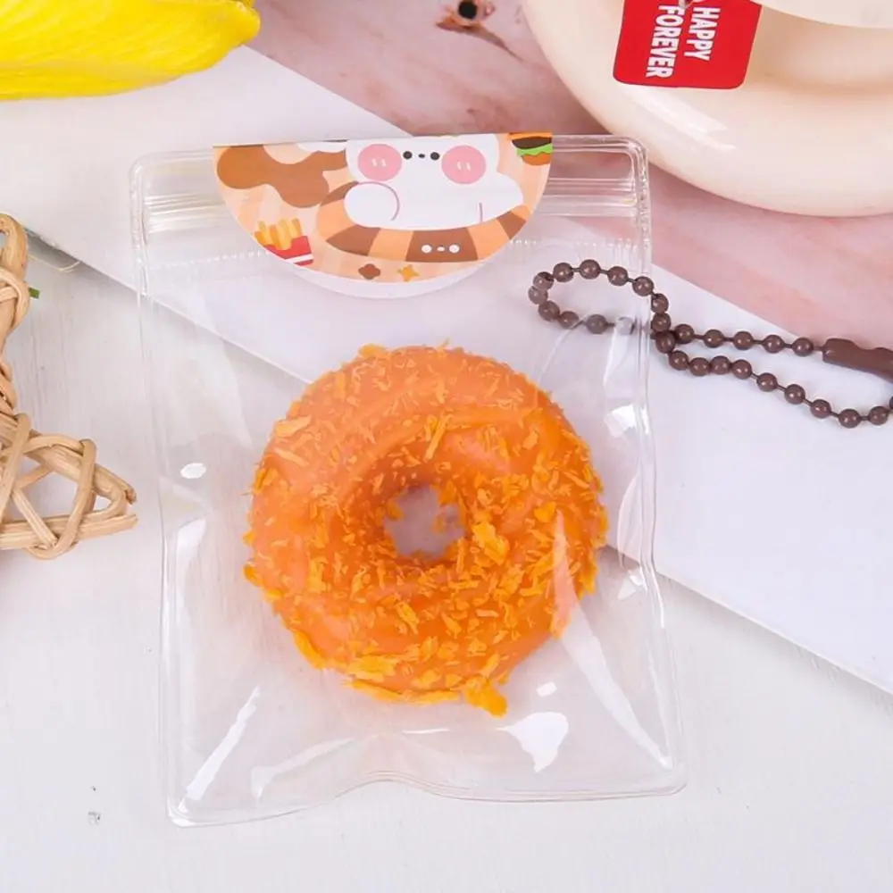 Bread Crumbs Fried Food Pinch Toy Slow Rebound Flexible Squeeze Hamburger Toy Funny Hot Dog Cute Food Pinch Toy Adults