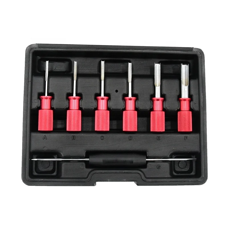 7pcs Deutsch terminal removal tool car wiring repair tools auto electrical tool kit