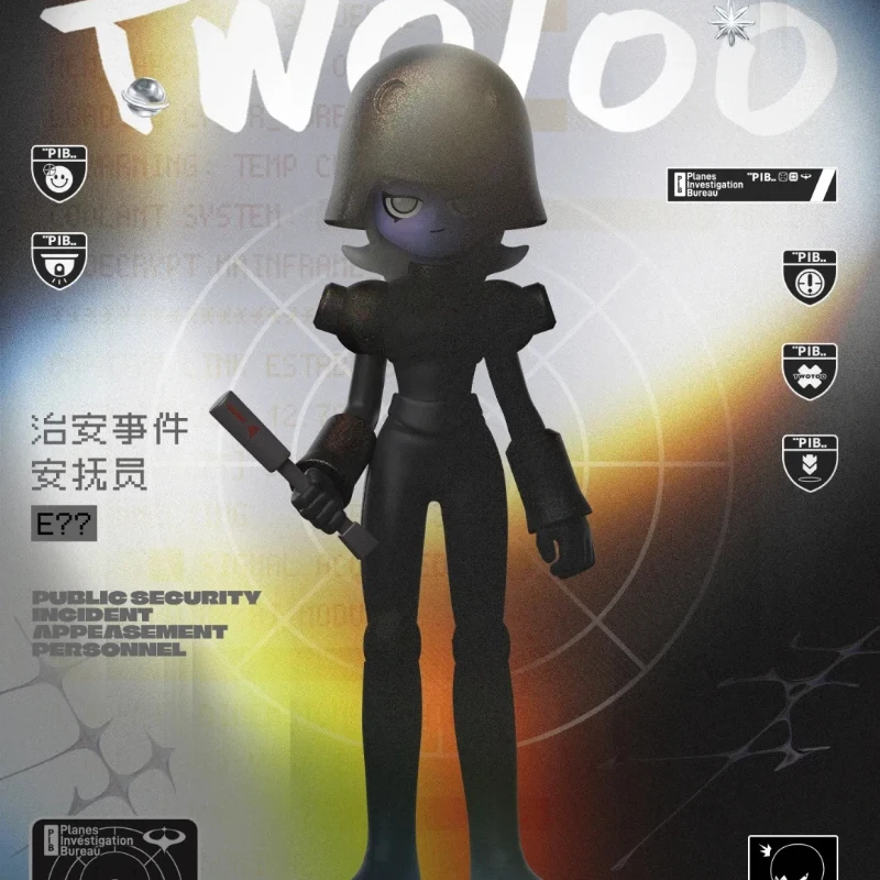 

Коллекционная аниме-фигурка TWOTOO из серии «Бюро по измерительному исследованию» (Blind Box), декор для стола, игрушка, подарок для коллекционера