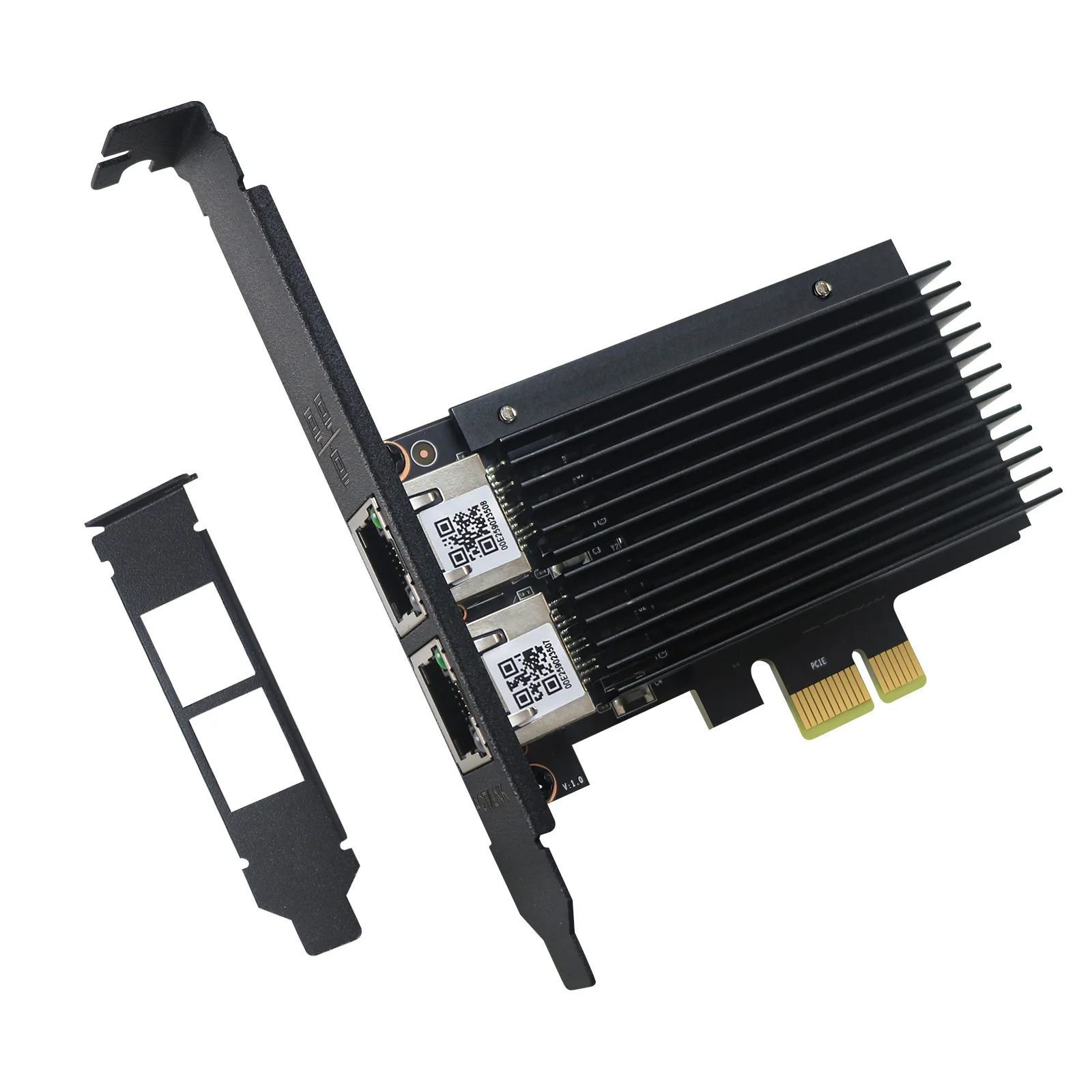 2.5Gb PCIe NIC with Intel I226-V,2500M/1000M/100M network adapter, PCIe card 3.1 x1 interface, suitable for Windows 10/11