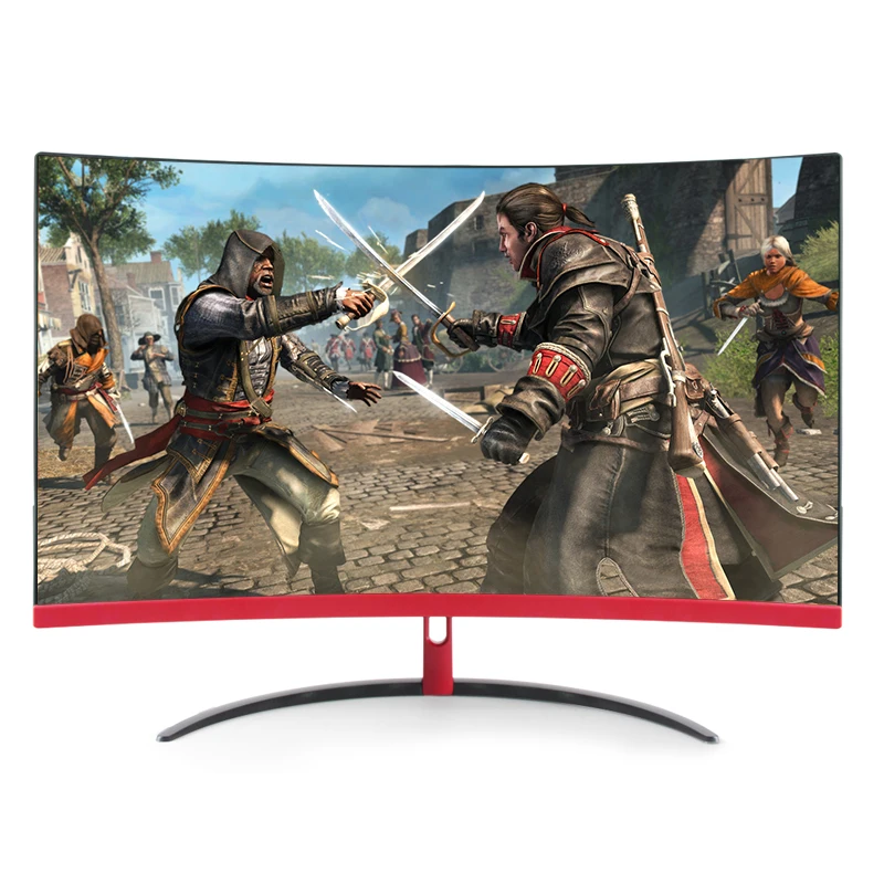 Curved frameless 32 inch 1080p 144 hz gaming monit