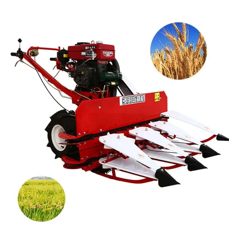 Multifunctional suncutter Hand-held small wheat harvester Rice mint dandelion millet forage lawn mower