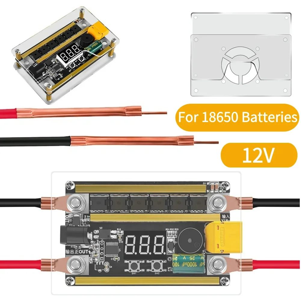 GX591 płyta sterowania spawarki wsparcie spawanie 0.1mm-0.2mm blacha niklowa 12V zgrzewarka punktowa płytka drukowana PCB do baterii 18650